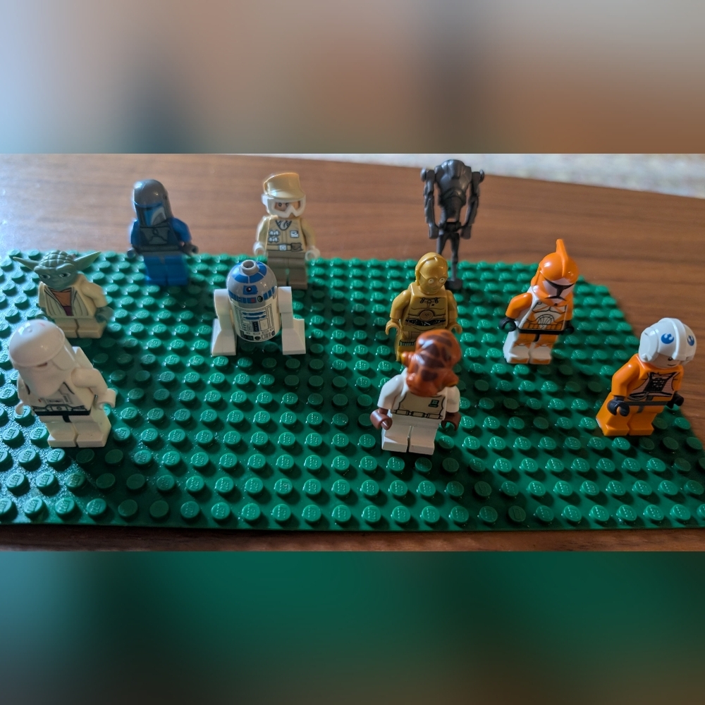 Lot Of 10 LEGO Star Wars Minifigures